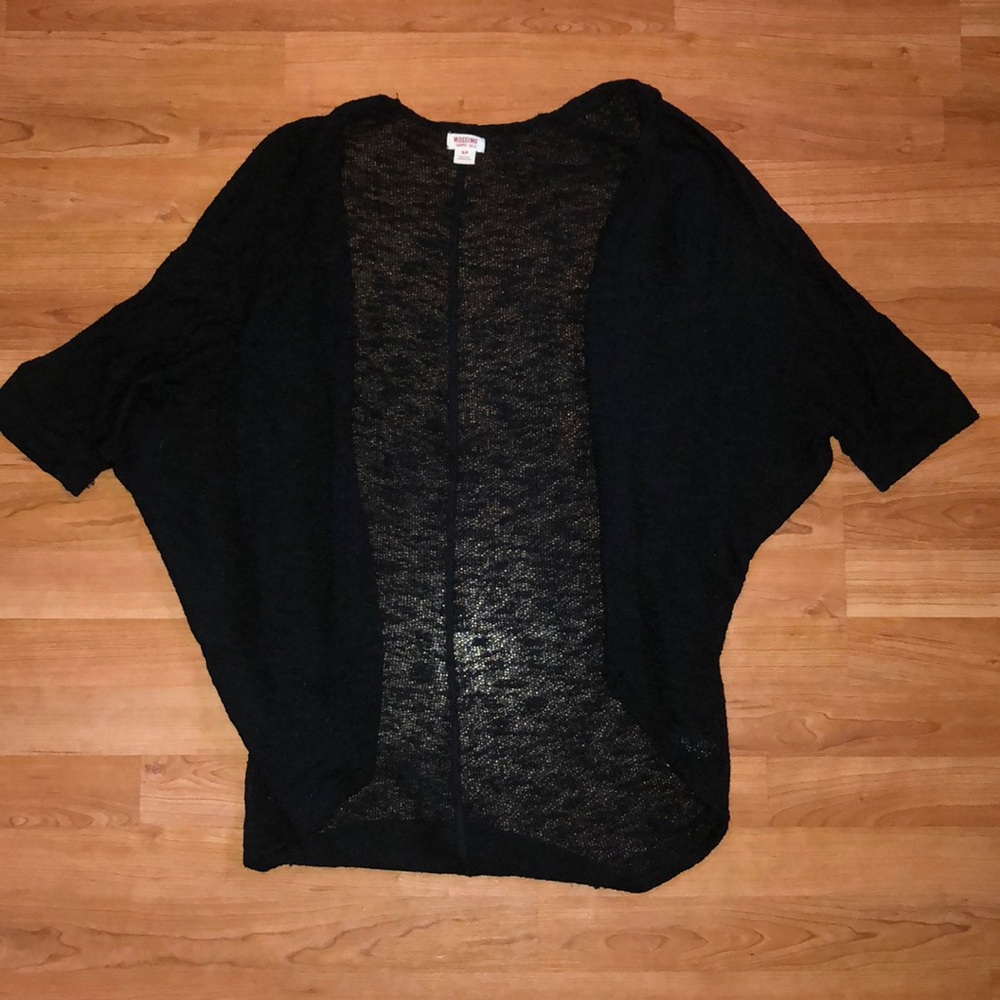 Light knit black cardigan